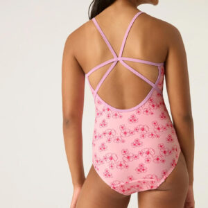 Maillot de bain une pièce Modibodi pour adolescente vu de dos