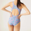 Dos du maillot menstruel pour ado motifs maritime