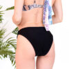 dos du maillot de bain menstruel noir simple de Louloucup